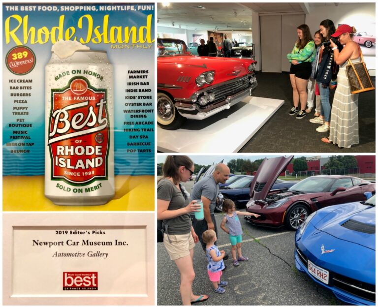 Newport Car Museum Rhode Island Monthly BEST OF RHODE ISLAND Winner!