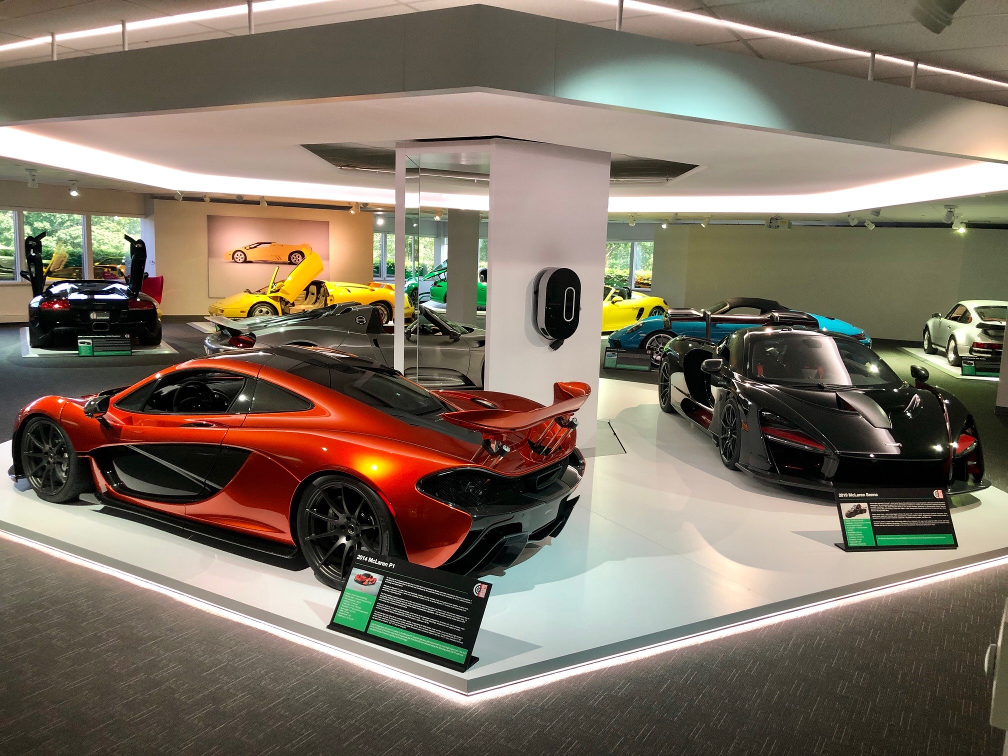 Newport Car Museum Newport Car Museum Adds McLaren P1 and Senna to